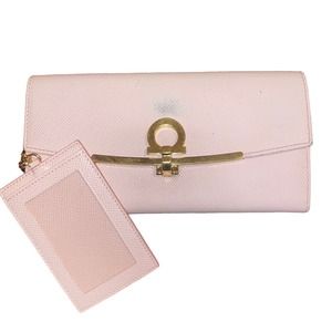 Salvatore Ferragmo Pink Wallet